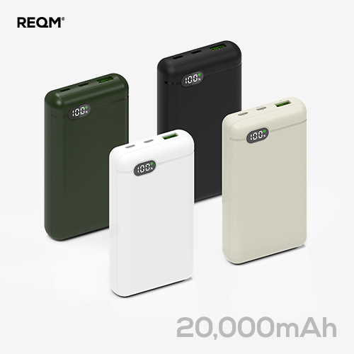 리큐엠 대용량 보조배터리 20000mAh QP2000C